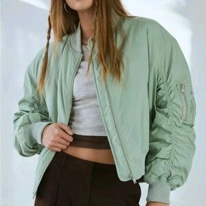 Urban Outfitters BDG M Charlie Barrel Sleeve jacket OVERSIZED Bomber NWT